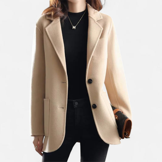Old Monarchy | Women’s Classic Buttoned Blazer Coat
